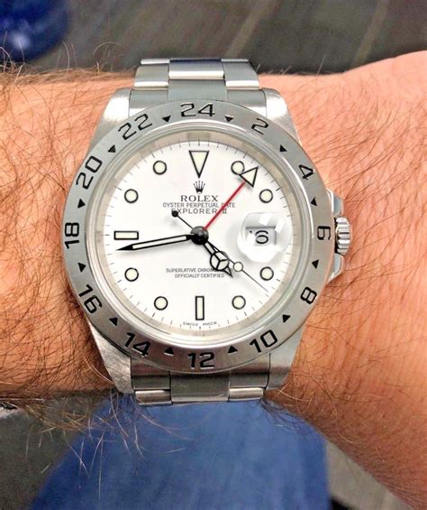 rolex explorer 2 white face price|rolex explorer 2 white face.